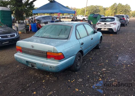 1995 Toyota Corolla Le/Dx из США, поврежденный, VIN 2T1AE09B6SC121490